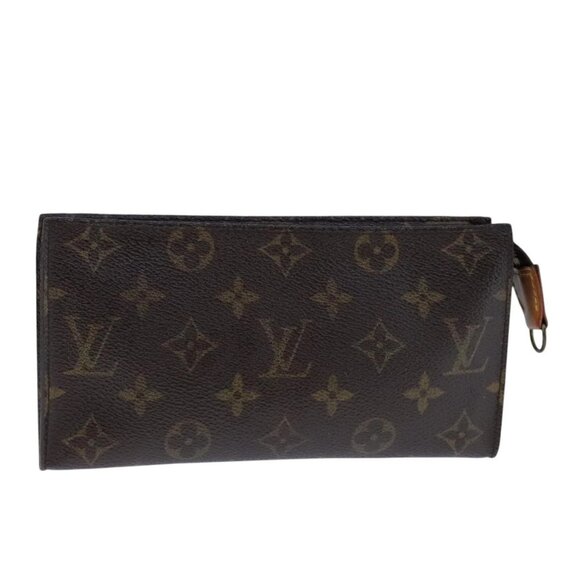 LOUIS VUITTON Monogram Bucket GM Pouch Accessory Pouch LV Auth th5520 - Picture 1 of 16